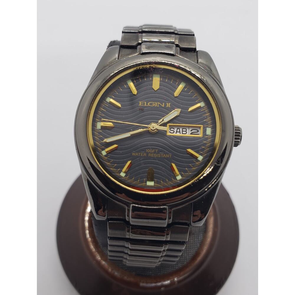 Elgin II men's watch. Sport watch. Blue face. FCT012, 155, PC33